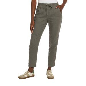 James Perse Linen Utility Pant Olive Size James Perse 2 US Medium NEW NWT